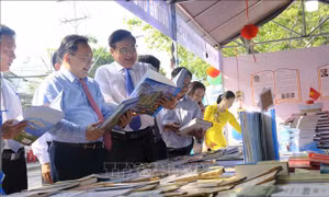 Trưng bày gần 8.000 cuốn sách tại Hội Sách tỉnh Khánh Hòa 2023