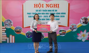 Đồng Tháp: Mỗi người dân trung bình đọc 3,85 cuốn sách/năm