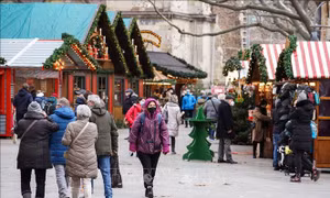 Berlin rộn ràng với những chợ Giáng sinh đa văn hóa