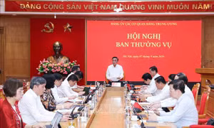 Hội nghị Ban Thường vụ Đảng uỷ các cơ quan Đảng Trung ương