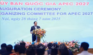 Thủ tướng Phạm Minh Chính chủ trì Lễ công bố thành lập Ủy ban Quốc gia APEC 2027