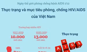 Thực trạng và mục tiêu phòng, chống HIV/AIDS của Việt Nam