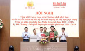 Bộ Công an tăng cường phối hợp công tác thông tin, báo chí