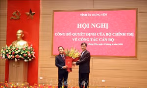 Đồng chí Phạm Quang Ngọc giữ chức Bí thư Tỉnh ủy Hưng Yên