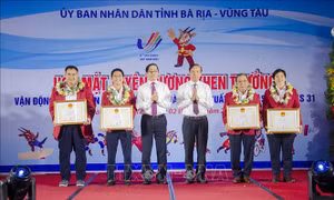 Bà Rịa - Vũng Tàu: Khen thưởng các VĐV, HLV đạt thành tích xuất sắc tại SEA Games 31