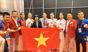 Karate Việt Nam kết thúc SEA Games 32 với 6 HCV, gấp đôi chỉ tiêu đề ra