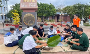 Tết sớm Trường Sa: Ấm áp và nghĩa tình!
