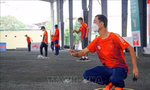 SEA Games 31: Các vận động viên Bi sắt chính thức bước vào tranh tài