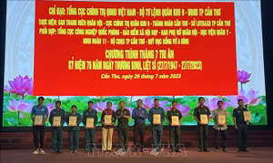 Thanh niên Quân đội tri ân người có công với cách mạng