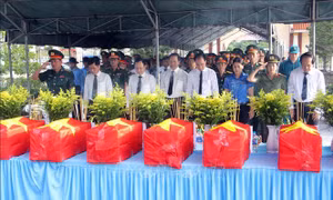 Cần Thơ tổ chức Lễ truy điệu, cải táng 14 hài cốt liệt sỹ