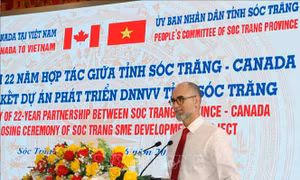 Dấu ấn hợp tác của Chính phủ Canada tại Sóc Trăng - Bài 1: Hợp tác toàn diện