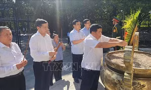 Tri ân các Anh hùng liệt sỹ tại Quảng Trị