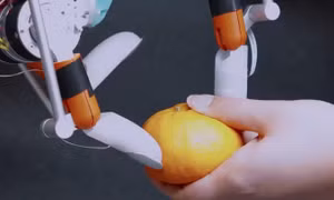 Đột phá robot dùng móng tay bóc vỏ cam, nhặt đồng xu