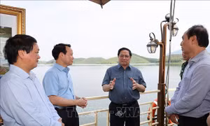 Thủ tướng khảo sát một số dự án trọng điểm của tỉnh Yên Bái