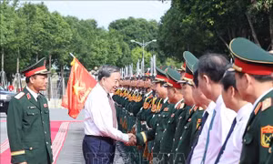 Tổng Bí thư Tô Lâm: Xây dựng Quân đoàn 12 là lực lượng cơ động chiến lược của Quân đội