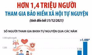 Hơn 1,4 triệu người tham gia bảo hiểm xã hội tự nguyện