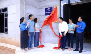 Thông tấn xã Việt Nam chung tay xóa nhà tạm, nhà dột nát tại Tuyên Quang