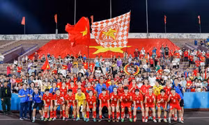 AFC gửi thư chúc mừng đội tuyển nữ Việt Nam, đánh giá cao công tác tổ chức vòng loại bảng E
