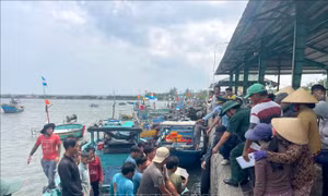 Tàu cá chìm sau va chạm với tàu hàng, một thuyền viên tử vong