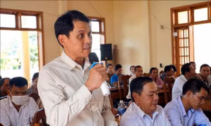 Phó Chủ tịch Quốc hội Nguyễn Đức Hải tiếp xúc cử tri tại tỉnh Quảng Nam