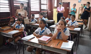 Cuba: Khai giảng năm học mới theo đúng kế hoạch
