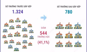 Hải Phòng: Dự kiến còn 780 trường mầm non, tiểu học và THCS công lập sau sắp xếp