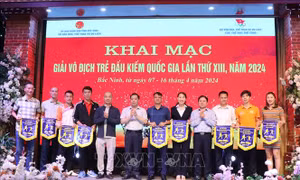 Khai mạc Giải vô địch trẻ Đấu kiếm quốc gia lần thứ XIII, năm 2024