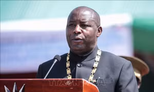 Điện mừng Tổng thống nước Cộng hòa Burundi