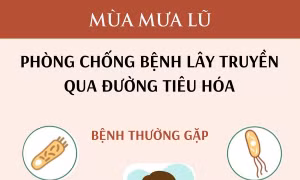 Phòng chống bệnh lây truyền qua đường tiêu hóa