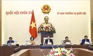 Chủ tịch Quốc hội Trần Thanh Mẫn chủ trì họp giao ban với các cơ quan của Quốc hội