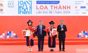 66 đồ án đoạt Giải thưởng Loa Thành năm 2024