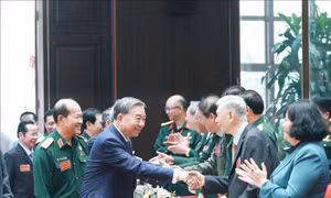 Tổng Bí thư Tô Lâm: Cựu chiến binh, cựu thanh niên xung phong, dân quân tự vệ luôn giữ vững ngọn lửa cách mạng