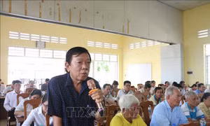 Quan tâm giải quyết những kiến nghị của cử tri