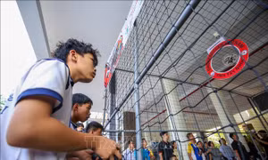 Sôi động sân chơi công nghệ Drone Soccer 2026 đầu tiên tại Tây Ninh