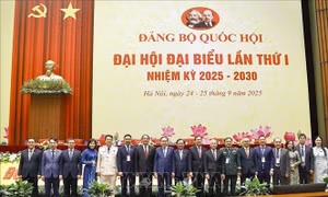 Đại hội đại biểu Đảng bộ Quốc hội lần thứ I tiến hành phiên trù bị