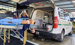 Tai nạn trên cao tốc Diễn Châu - Bãi Vọt: Điều trị chuyên sâu cho người bị thương nặng