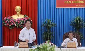 Triển khai Quyết định kiểm tra của Ban Bí thư đối với Ban Thường vụ Tỉnh ủy An Giang