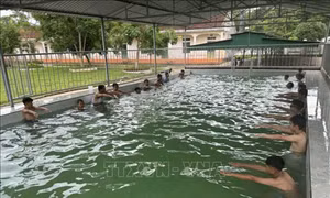 Phấn đấu đến 2035, 90% học sinh được thực hành kỹ năng phòng, chống đuối nước