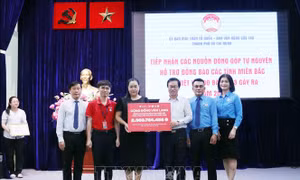 Thành phố Hồ Chí Minh tiếp nhận hơn 303 tỷ đồng ủng hộ đồng bào khu vực phía Bắc bị thiên tai