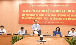Hà Nội: Tổ chức Kỳ thi tốt nghiệp THPT 2024 nghiêm túc, an toàn