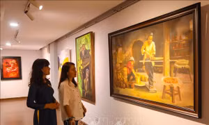 Lan tỏa 'sức sống mới' qua các tác phẩm tranh vẽ