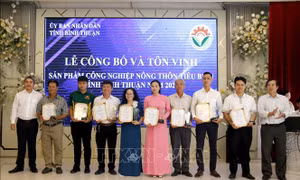 Công bố 30 sản phẩm công nghiệp nông thôn tiêu biểu tỉnh Bình Thuận