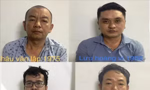 Bắt quả tang 4 đối tượng cá độ bóng đá trong quán cà phê