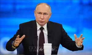 Đảng Nước Nga Thống nhất ủng hộ Tổng thống V. Putin tái tranh cử