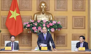 Thủ tướng gặp mặt doanh nghiệp 'Thương hiệu quốc gia Việt Nam 2020'
