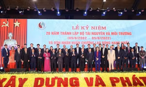 Tổng Bí thư Nguyễn Phú Trọng gửi Thư chúc mừng Bộ Tài nguyên và Môi trường 