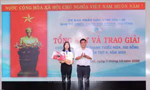 Tuyên dương 21 mô hình, sản phẩm sáng tạo của thanh, thiếu nhi Gia Lai