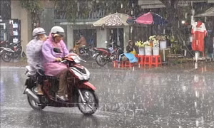 An Giang liên tiếp xuất hiện mưa trái mùa 