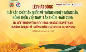 Phát động Giải báo chí toàn quốc về nông nghiệp, nông dân, nông thôn Việt Nam lần thứ III - năm 2025