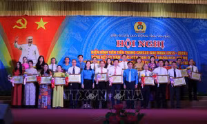Yên Bái: Tuyên dương điển hình tiên tiến trong công nhân, viên chức, lao động